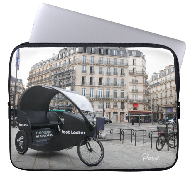 Paris. Frankrike. Laptop Fodral (Framsidan)