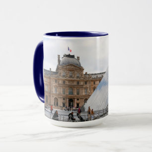 Paris. Frankrike. Louvre Mugg