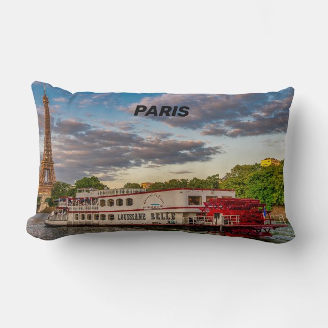 Paris - Frankrike Lumbarkudde (Framsida)