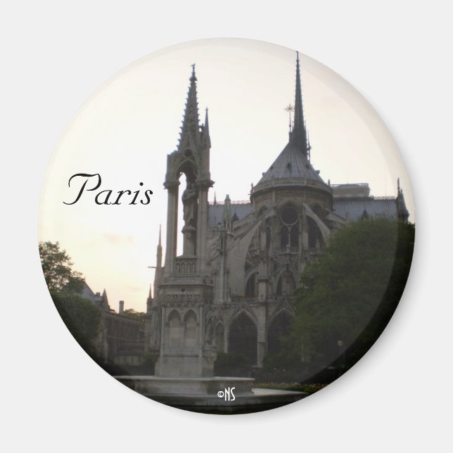 Paris, Frankrike Magnet (Framsidan)