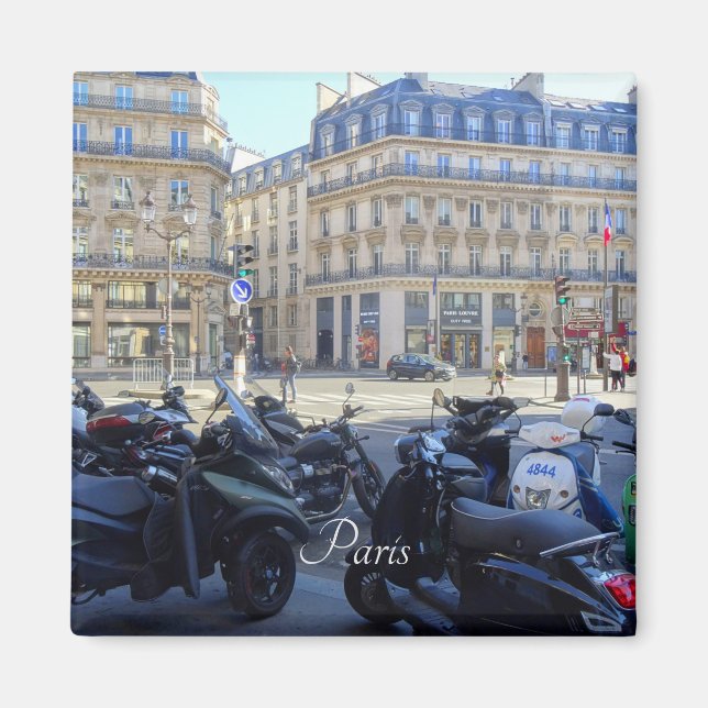 Paris, Frankrike Magnet (Framsidan)