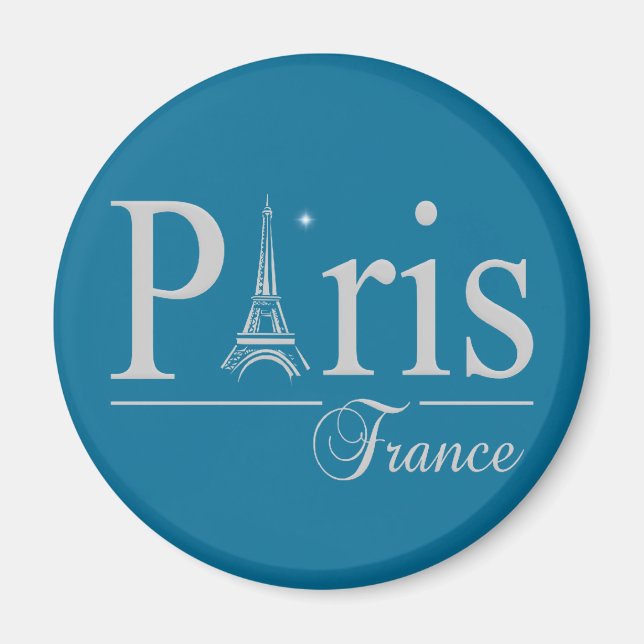 Paris Frankrike magnet (Framsidan)