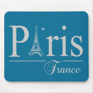 Paris Frankrike mousepad Musmatta