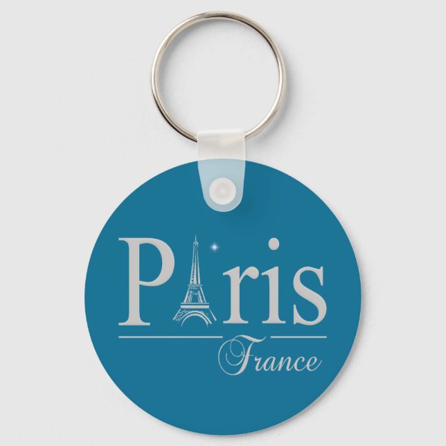 Paris Frankrike nyckelring (Framsida)