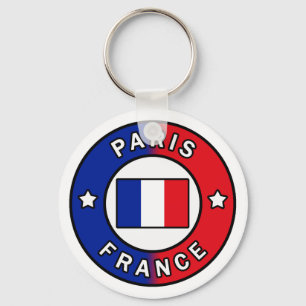 Paris Frankrike Nyckelring