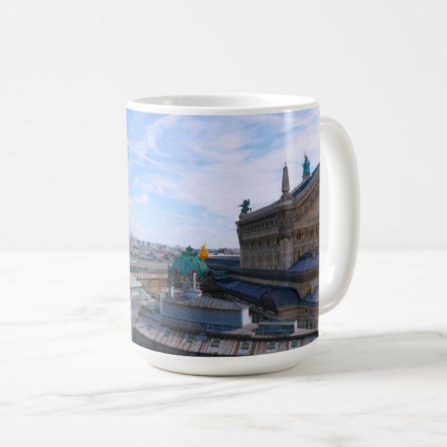 Paris. Frankrike. Palais Garnier Kaffemugg (Framsida höger)