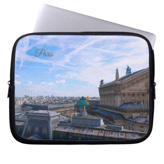 Paris. Frankrike. Palais Garnier Laptop Fodral (Framsidan)