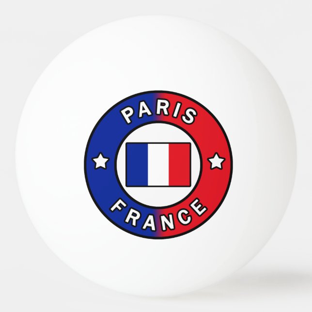 Paris Frankrike Pingisboll (Framsidan)