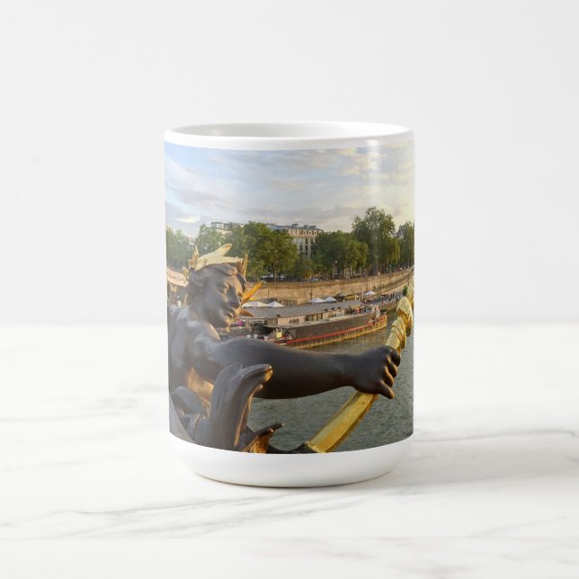 Paris. Frankrike. Pont Alexandre3   Kaffemugg (Center)