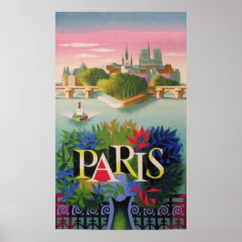 Paris, Frankrike Poster
