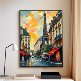 paris frankrike poster
