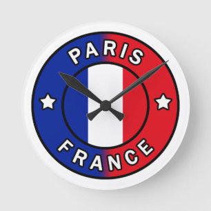 Paris Frankrike Rund Klocka