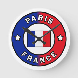 Paris Frankrike Rund Klocka