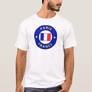 Paris Frankrike Shirt T Shirt
