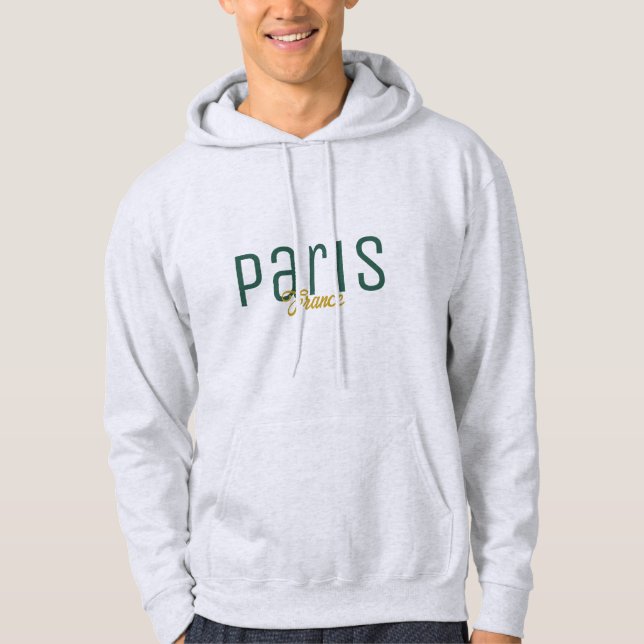 Paris, Frankrike souvenir Hoodie (Framsida)