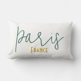 Paris, Frankrike souvenir Lumbarkudde