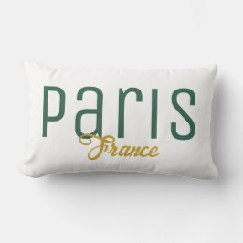 Paris, Frankrike souvenir Lumbarkudde