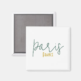 Paris, Frankrike Souvenir Magnet