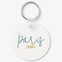 Paris, Frankrike Souvenir Nyckelring