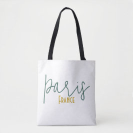 Paris, Frankrike Souvenir Tygkasse