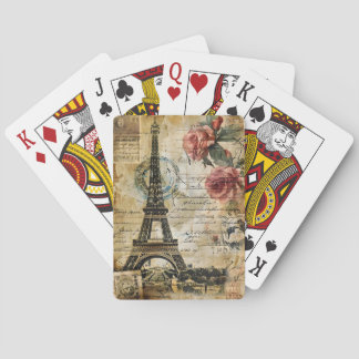 Paris Frankrike Spelkort
