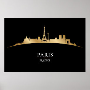 Paris, Frankrike - SRF Poster