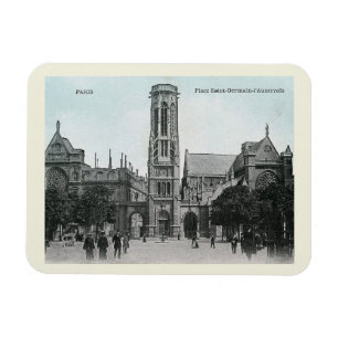 Paris Frankrike, Ställe St Germain l'Auxerrots Vin Magnet