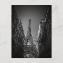 paris frankrike svart och vitt