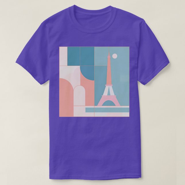 Paris Frankrike T Shirt (Design framsida)