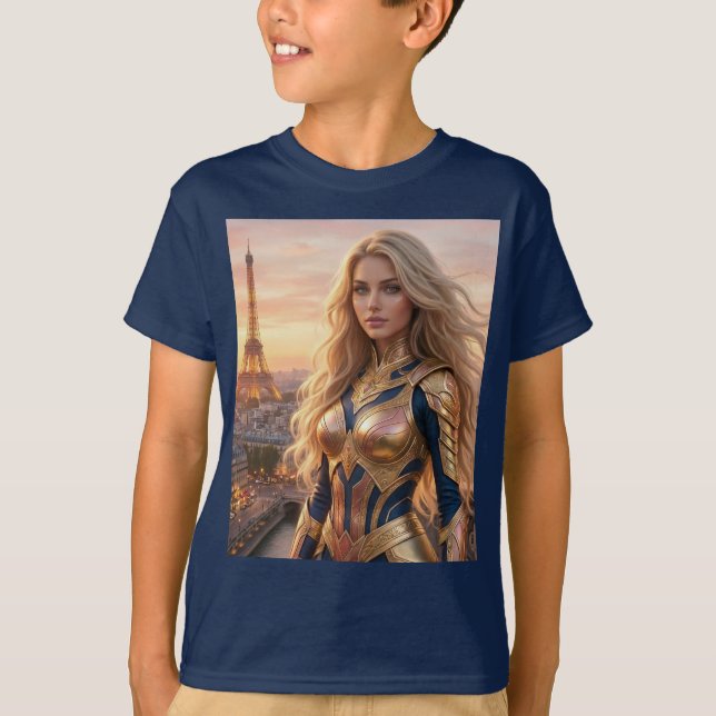 PARIS - FRANKRIKE T SHIRT (Framsida)
