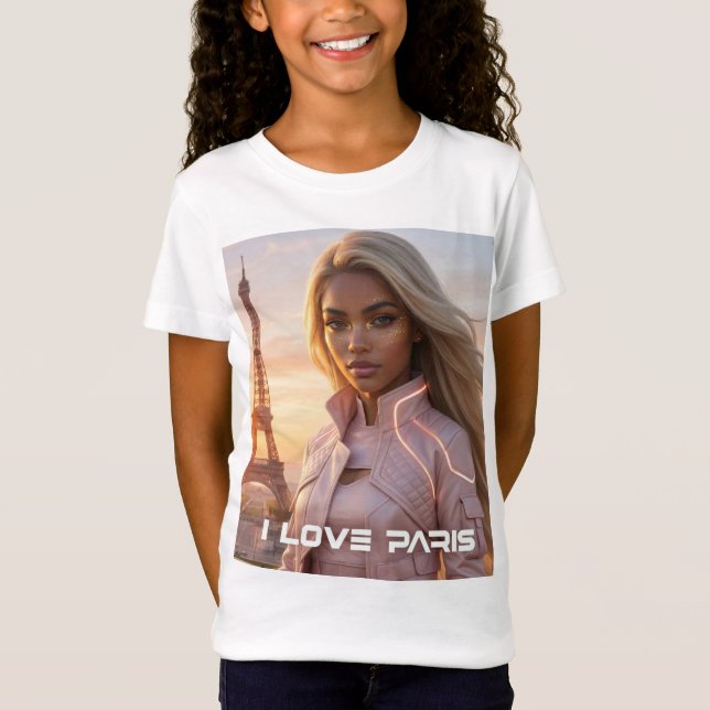 PARIS - FRANKRIKE T SHIRT (Framsida)