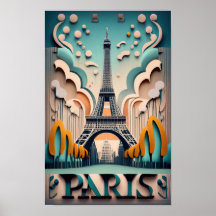 Paris, Frankrike, världsstäder, Vintage stil