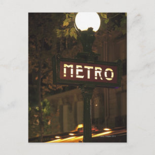 Paris, Frankrike. Vykort