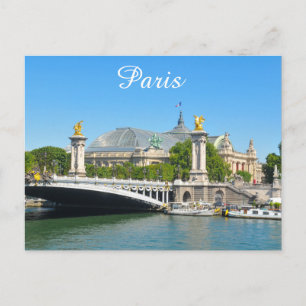Paris, Frankrike Vykort