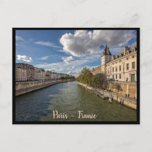 Paris Frankrike vykort