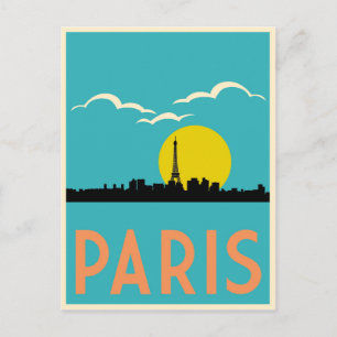 Paris, Frankrike Vykort