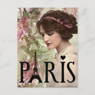 Paris Frankrike Vykort