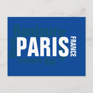 Paris, Frankrike Vykort