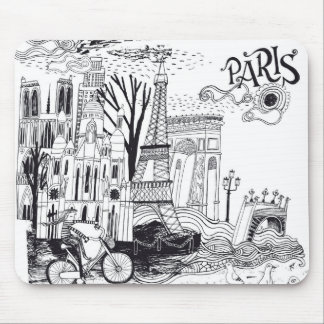Paris frankrikeklotter musmatta
