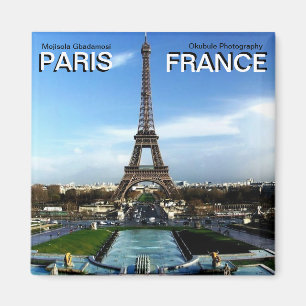 Paris frankrikemagnet Mojisola en Gbadamosi Magnet
