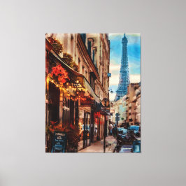 Paris frankriken canvastryck