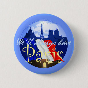 PARIS frankriken knäppas Knapp