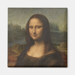 Paris frankriken Mona Lisa reser souvenirmagneten Magnet