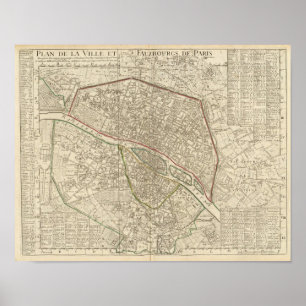 Paris frankriken poster