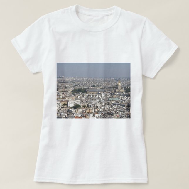 Paris (frankriken) t-shirt (Design framsida)