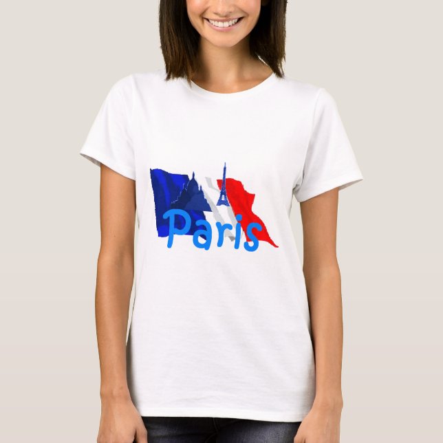 Paris frankriken tee (Framsida)