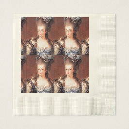 Paris Fransk Marie Antoinette Papper Napkins Pappersservett