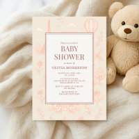 Paris Fransk Toile Babyfirande