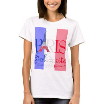Paris franska flagga Eiffeltornet Solidarité Liber