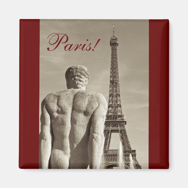 Paris ~ Fridge Magnet (Framsidan)